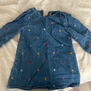 Gap kids denim star dress